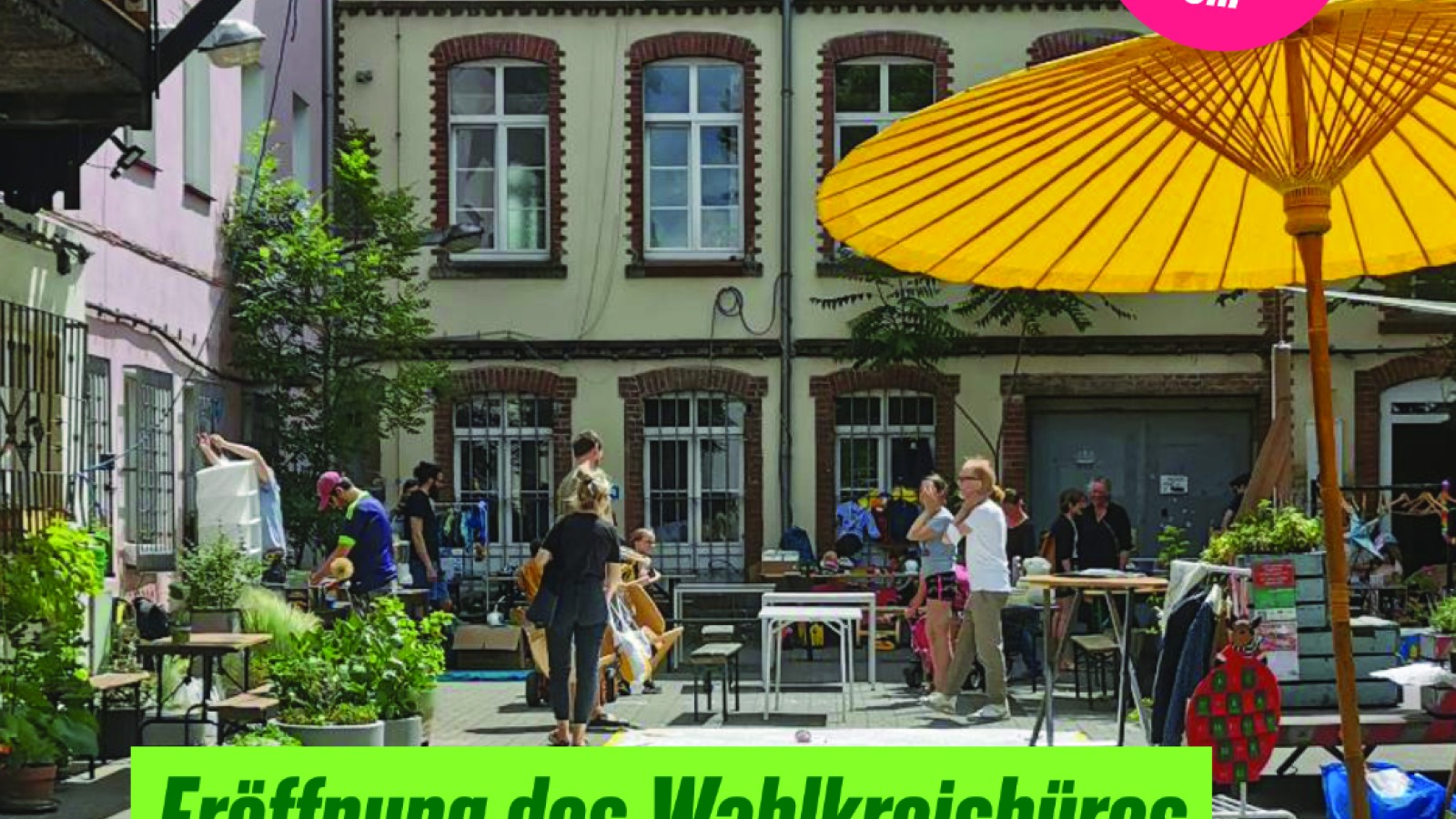 Büroeröffnung mit Sommerfest