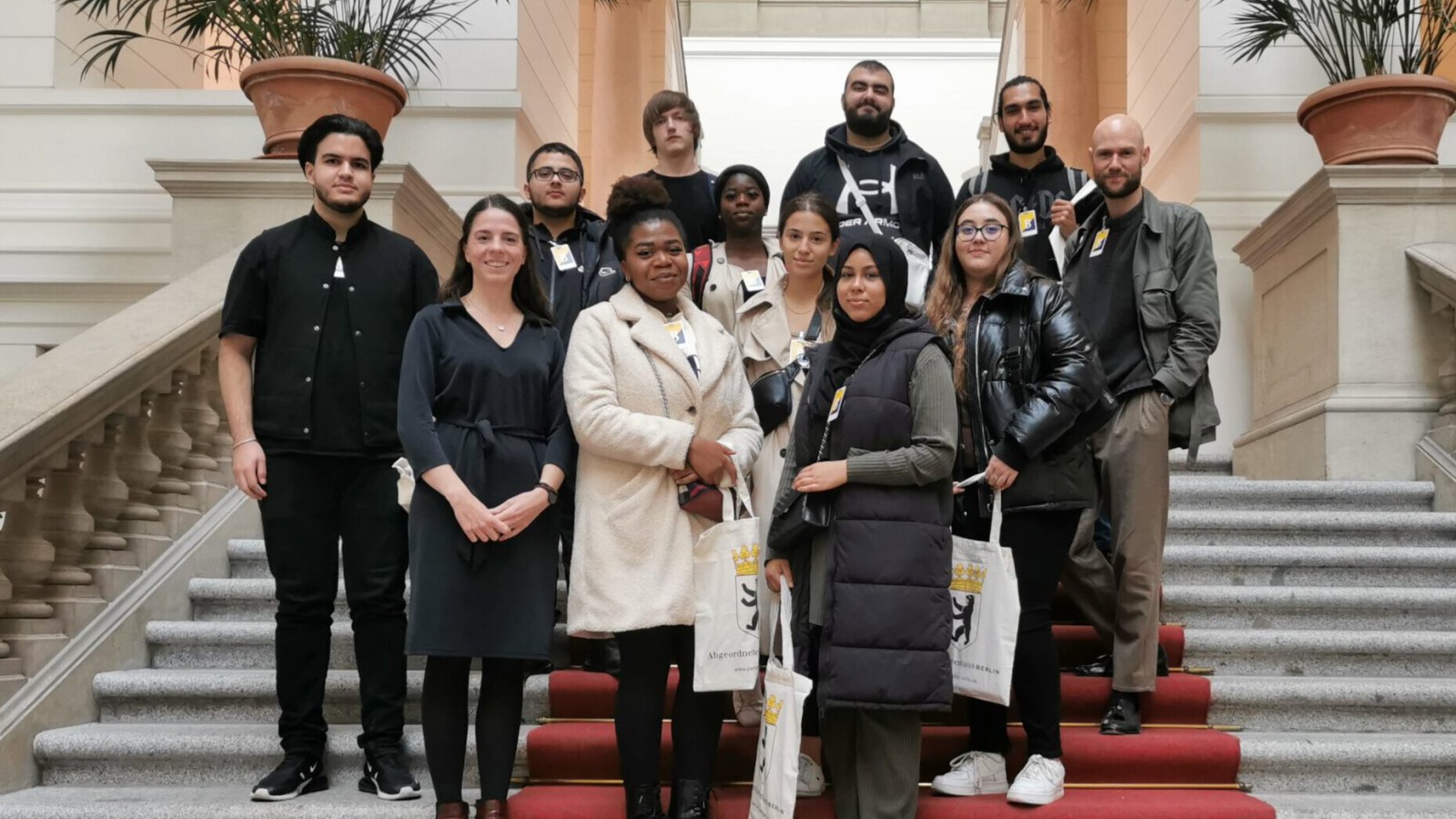 Schüler*innen zu Besuch im Abgeordnetenhaus