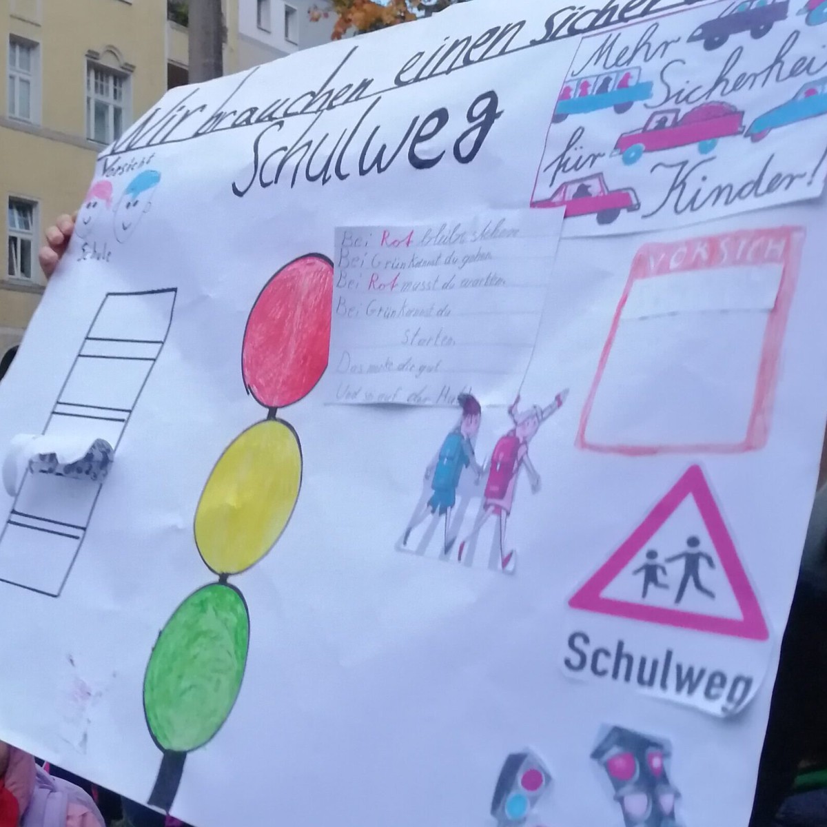 Dossier: Ihr Kinderlein kommet - Schulwegsicherheit am Humannplatz