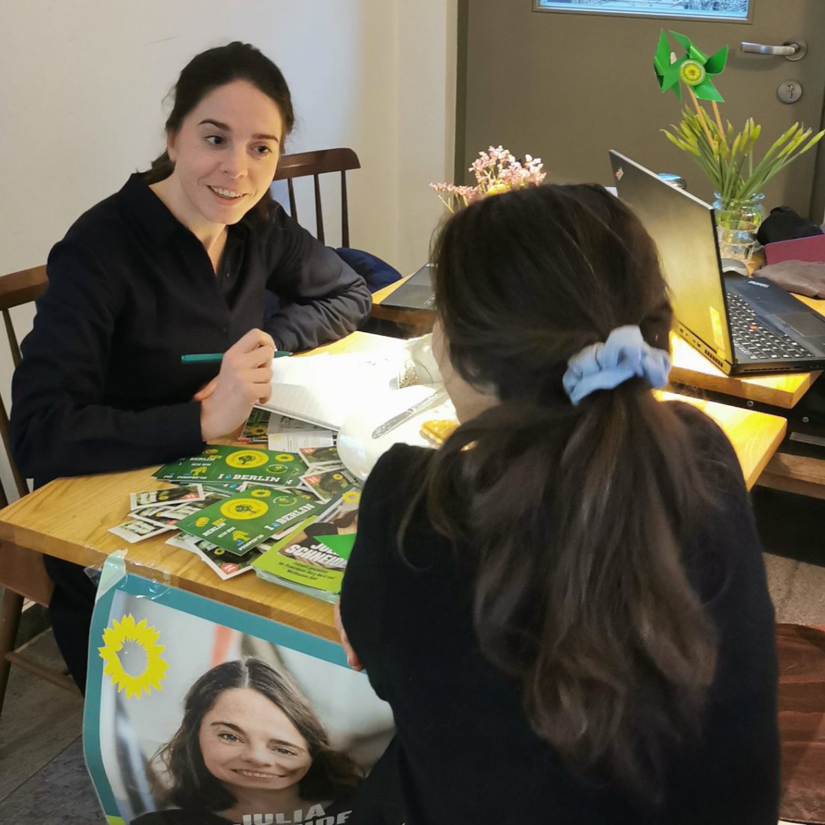 Pop-Up Sprechstunde im Café Bornträger