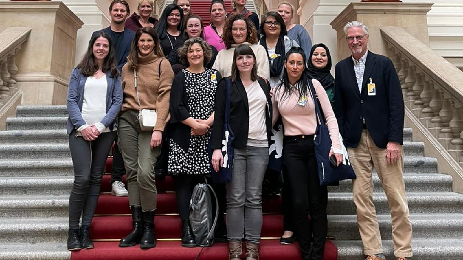 Künftige Verwaltungsfachangestellte zu Besuch im Abgeordnetenhaus