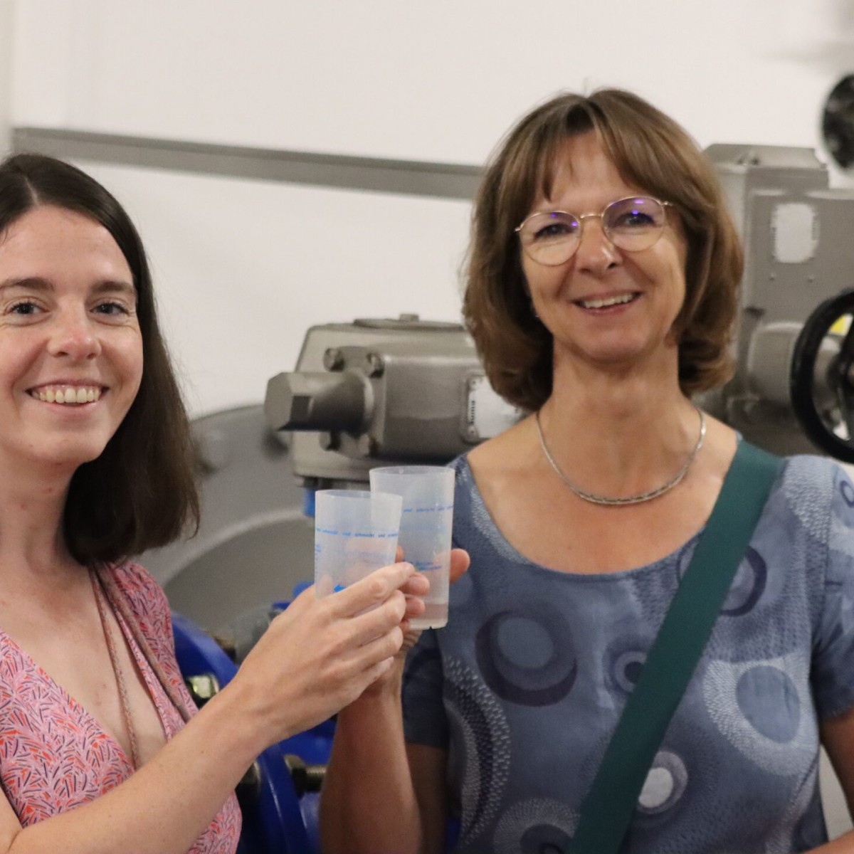 Wasserversorgung regional denken: gemeinsamer Besuch des Wasserwerks Friedrichshagen