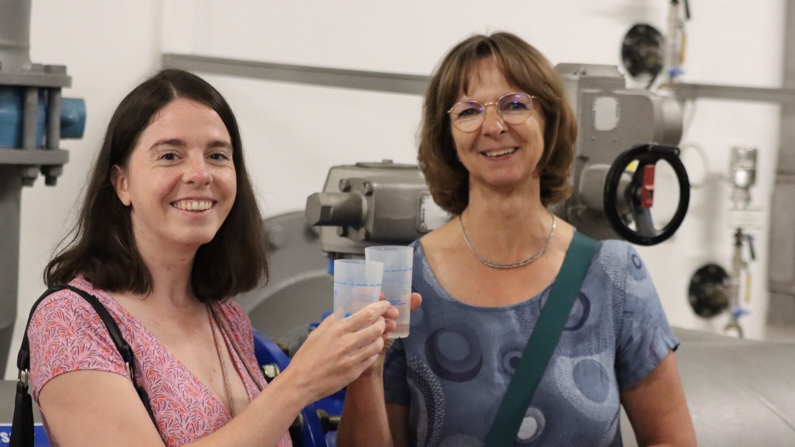 Wasserversorgung regional denken: gemeinsamer Besuch des Wasserwerks Friedrichshagen