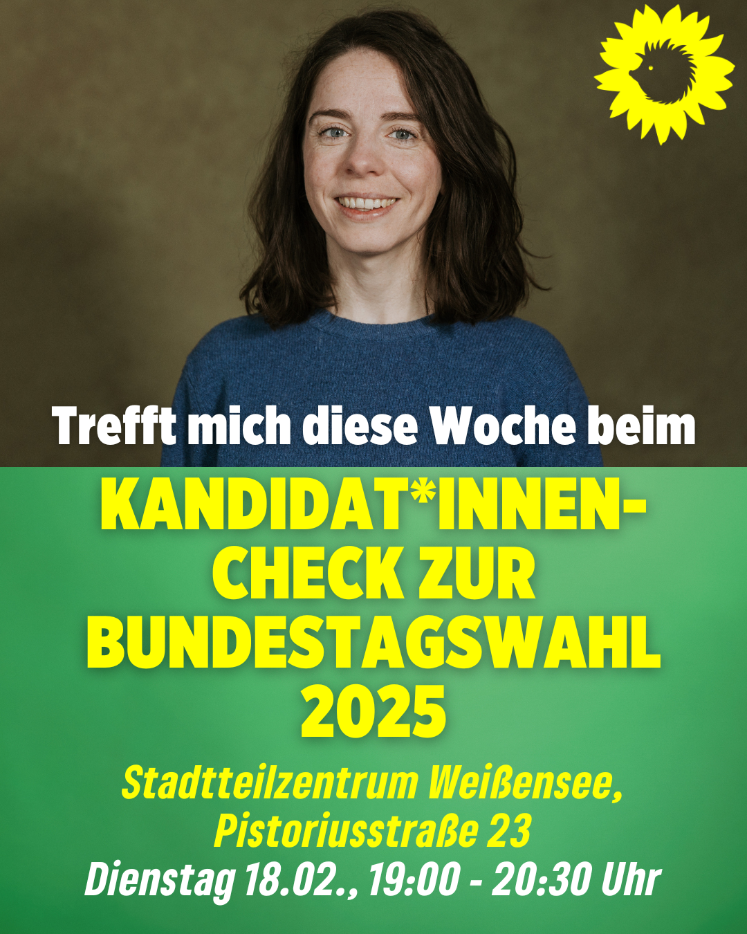 Kandidat*innen Check im Stadtteilzentrum Weißensee