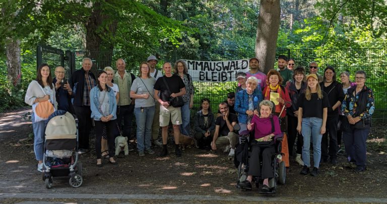 Emmauswald erhalten – der größte Wald Neuköllns soll bleiben