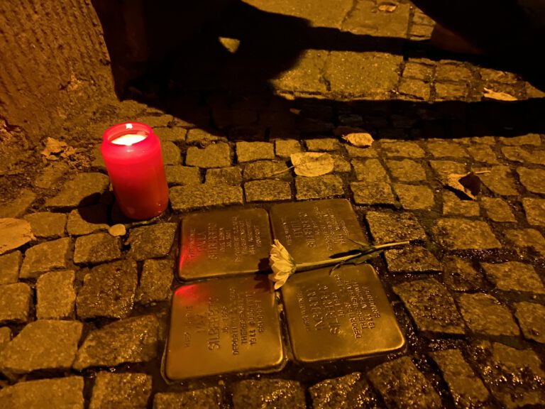 Stolpersteinputzen in Weißensee