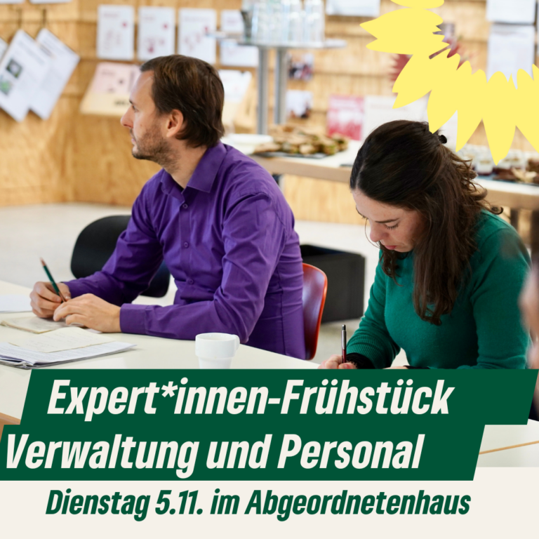 Expert*innen-Frühstück Verwaltung und Personal